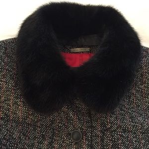 Rena Lange cashmere tweed jacket, US size 4